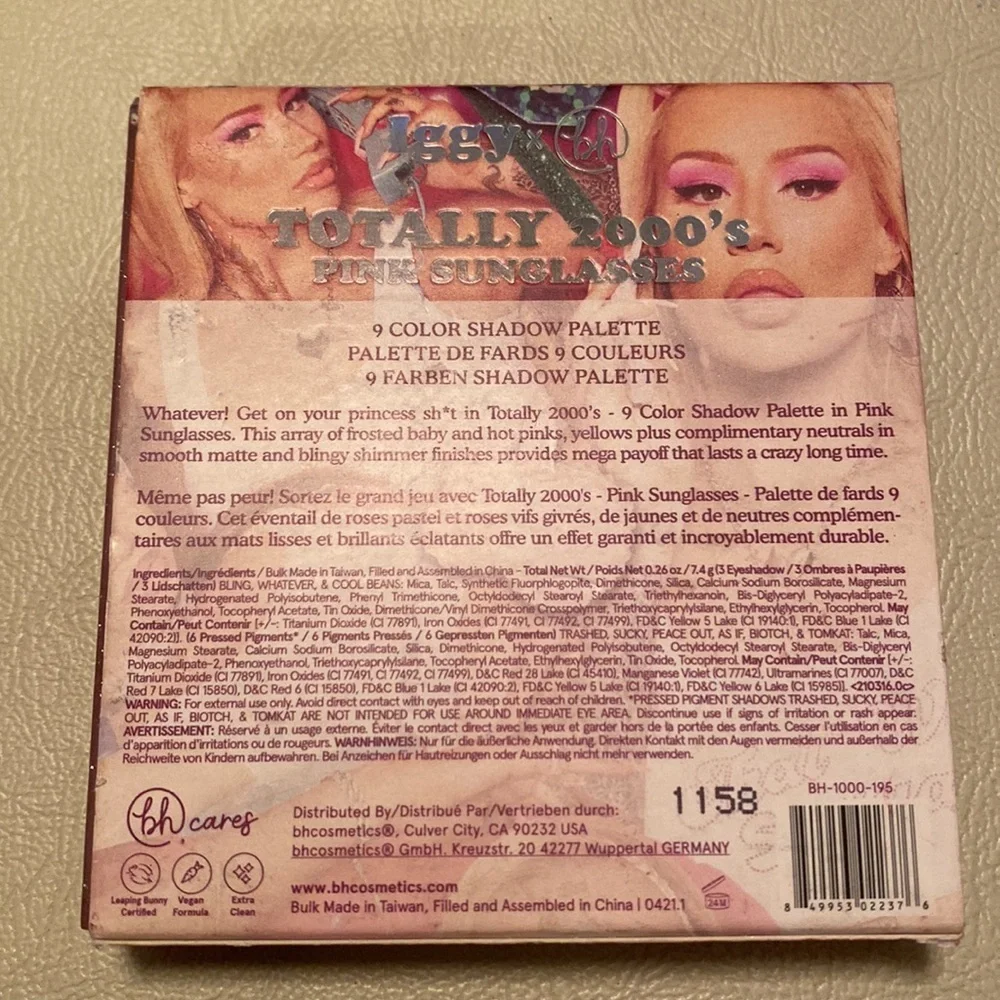 BH Cosmetics totally 2000’s